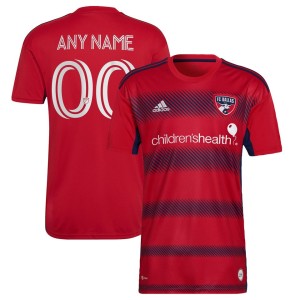 FC Dallas adidas 2022 Crescendo Kit Replica Custom Jersey - Red