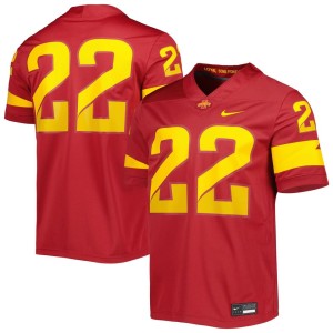 #22 Iowa State Cyclones Nike Untouchable Football Jersey - Cardinal