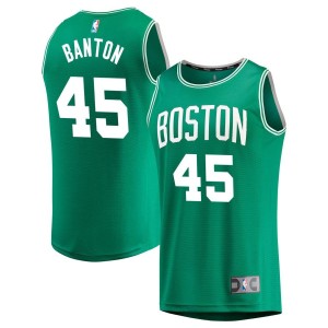 Dalano Banton   Fanatics Branded Youth Fast Break Jersey - Green - Icon Edition