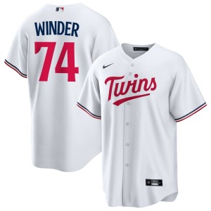 Josh Winder Minnesota Twins Nike Youth Home Replica Jersey - White