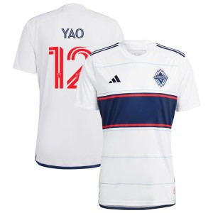 Karifa Yao Vancouver Whitecaps FC adidas 2023 Bloodlines Replica Jersey - White