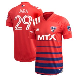 Franco Jara FC Dallas adidas 2021 Primary Authentic Player Jersey - Red