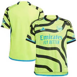 Arsenal adidas Youth 2023/24 Away Replica Jersey - Yellow