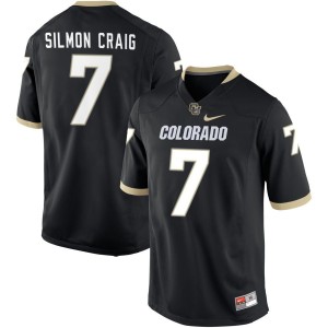 Cam'Ron Silmon Craig Colorado Buffaloes Nike NIL Replica Football Jersey - Black