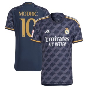 Luka Modric Real Madrid adidas 2023/24 Away Authentic Player Jersey - Navy