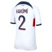 Achraf Hakimi Paris Saint-Germain Nike Youth 2023/24 Away Stadium Replica Player Jersey - White