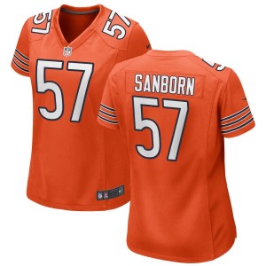 Jack Sanborn Chicago Bears Nike Women's Alternate Game Jersey - Orange