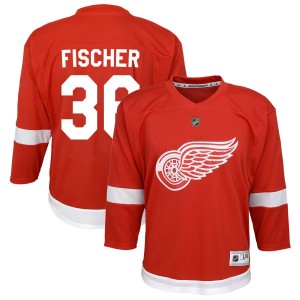 Christian Fischer Detroit Red Wings Youth Home Replica Jersey - Red