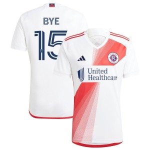 Brandon Bye New England Revolution adidas 2023 Defiance Replica Jersey - White