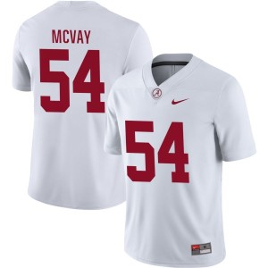 Miles McVay Alabama Crimson Tide Nike NIL Replica Football Jersey - White