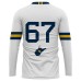 #67 West Virginia Mountaineers ProSphere Youth Women's Volleyball Jersey - White