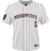 #1 Mississippi State Bulldogs ProSphere Baseball Jersey - White