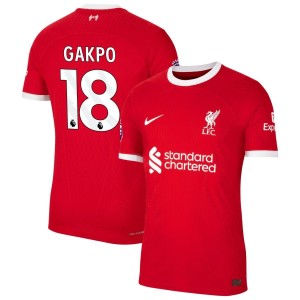 Cody Gakpo  Liverpool Nike 2023/24 Home Authentic Jersey - Red