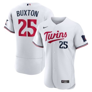 Byron Buxton Minnesota Twins Nike Road Authentic Official Player Jersey - White