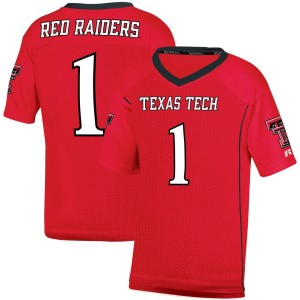 Men's Red Texas Tech Red Raiders Team Football Jersey