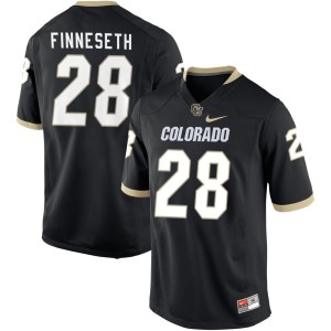 Ben Finneseth Colorado Buffaloes Nike NIL Replica Football Jersey - Black