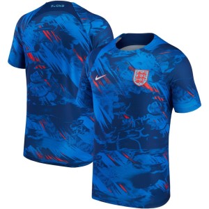 England National Team Nike 2022/23 Pre-Match Top - Blue
