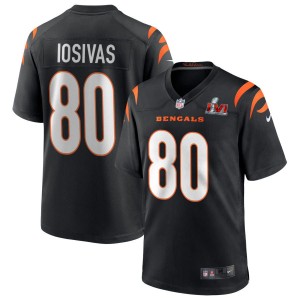 Andrei Iosivas Cincinnati Bengals Nike Super Bowl LVI Game Jersey - Black