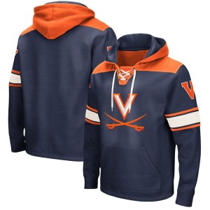 Virginia Cavaliers Colosseum 2.0 Lace-Up Pullover Hoodie - Navy