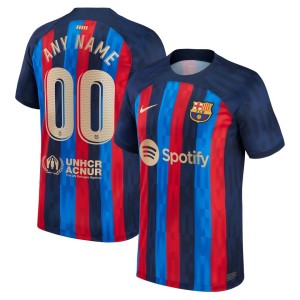 Barcelona Nike 2022/23 Home Replica Custom Jersey - Blue