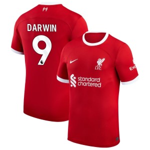 Darwin Nunez Darwin Liverpool Nike Youth 2023/24 Home Replica Jersey - Red
