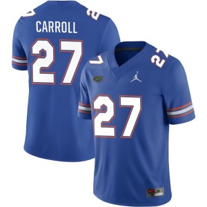 Cam Carroll Florida Gators Jordan Brand NIL Replica Football Jersey - Royal