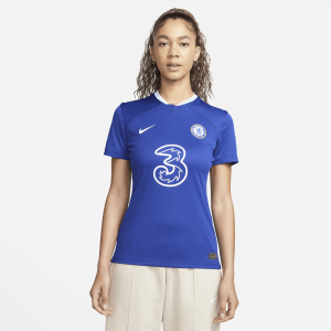 Chelsea FC 2022/23 Stadium Home Women's Nike Dri-FIT Soccer Jersey - Rush Blue/Chlorine Blue/White