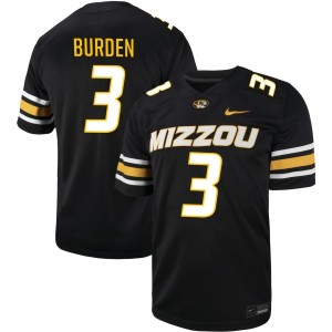 Luther Burden  Missouri Tigers Nike NIL Football Game Jersey - Black