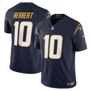 Justin Herbert Los Angeles Chargers Nike Vapor F.U.S.E. Limited Jersey - Navy