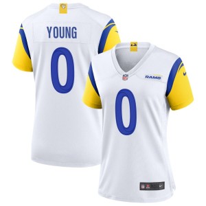 Byron Young Los Angeles Rams Nike Women's Alternate Jersey - White