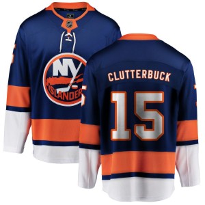 Cal Clutterbuck New York Islanders Fanatics Branded Home Breakaway Jersey - Blue