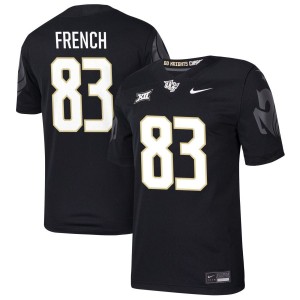 Garrett French  UCF Knights Nike NIL Football Game Jersey - Black