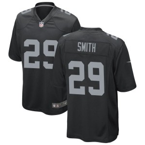 Chris Smith Las Vegas Raiders Nike Game Jersey - Black