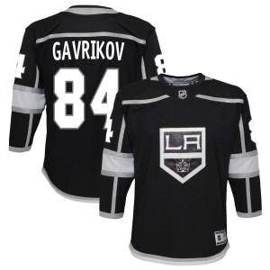 Vladislav Gavrikov Los Angeles Kings Youth Home Replica Jersey - Black