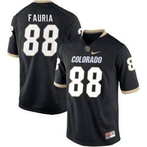 Caleb Fauria Colorado Buffaloes Nike NIL Replica Football Jersey - Black