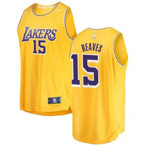Austin Reaves Los Angeles Lakers Fanatics Branded Youth 2018/19 Fast Break Replica Jersey Gold - Icon Edition