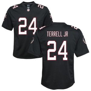 A.J. Terrell Jr Atlanta Falcons Nike Youth Throwback Game Jersey - Black