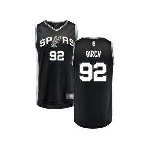 Khem Birch San Antonio Spurs Fanatics Branded Youth Fast Break Replica Jersey Black - Icon Edition