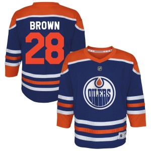 Connor Brown  Edmonton Oilers Outerstuff Toddler Home Replica Jersey - Royal
