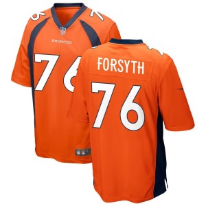 Alex Forsyth Denver Broncos Nike Game Jersey - Orange