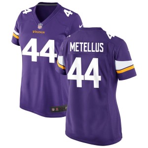 Josh Metellus Minnesota Vikings Nike Women's Game Jersey - Purple
