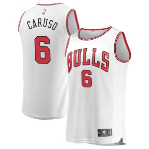 Alex Caruso Chicago Bulls Fanatics Branded Fast Break Replica Jersey - Association Edition - White