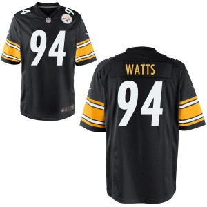 Armon Watts Pittsburgh Steelers Nike Youth Game Jersey - Black