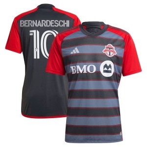 Federico Bernardeschi Toronto FC adidas 2023 Club Kit Replica Player Jersey - Gray