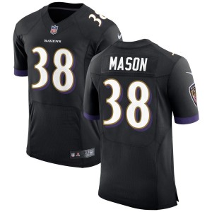 Ben Mason Baltimore Ravens Nike Speed Machine Elite Jersey - Black