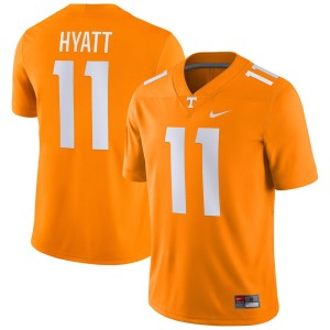 Men's Nike Jalin Hyatt Tennessee-Orange Tennessee Volunteers Player Game Jersey