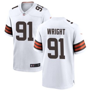 Alex Wright Cleveland Browns Nike Game Jersey - White