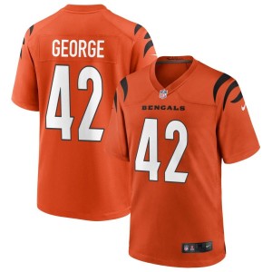 Allan George Cincinnati Bengals Nike Alternate Game Jersey - Orange