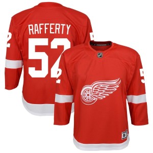 Brogan Rafferty Detroit Red Wings Youth Home Premier Jersey - Red