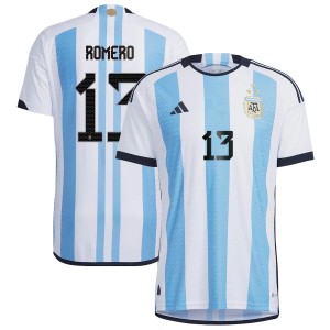 Argentina Cristian Romero Home Jersey 2022 World Cup Kit